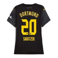 Borussia Dortmund Marcel Sabitzer #20 Udebanetrøje Dame 2024-25 Kortærmet